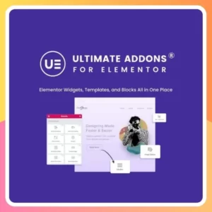 Ultimate Addons Premium For Elementor | Original License Activation | LifeTime License is a powerful set of wordpress plugins and themes created for enhancing the functionality and design of your website. With original licenses, these plugins and themes are compatible with elementor.