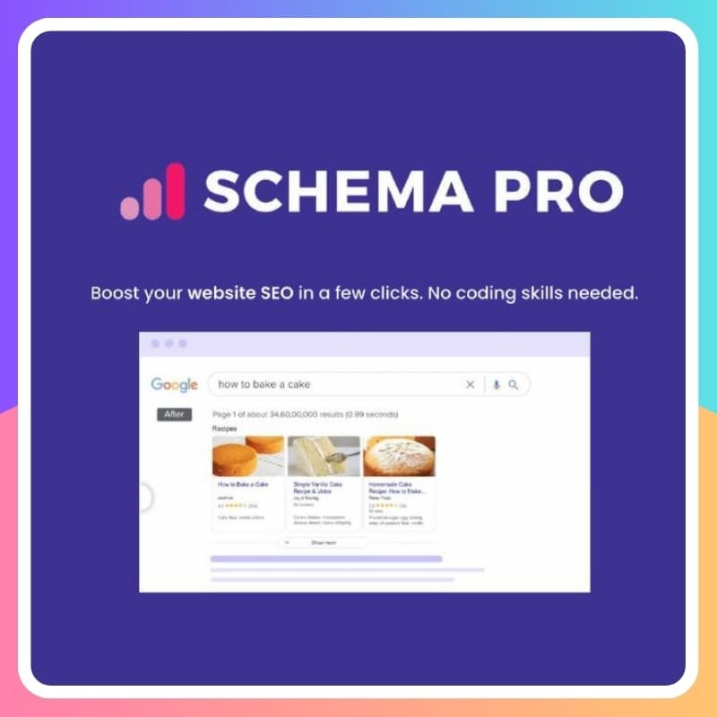 schema pro - the best seo plugin for wordpress. This plugin is an original licensed plugin.