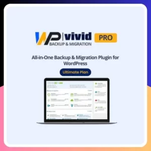 WPVivid Pro All-in-One Backup and Migration plugin for WordPress with original license.