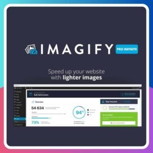 imagify pro turbocharges your website's load time with optimized images,